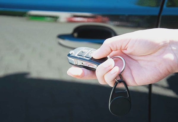 Auto öffnen mit Schlüssel