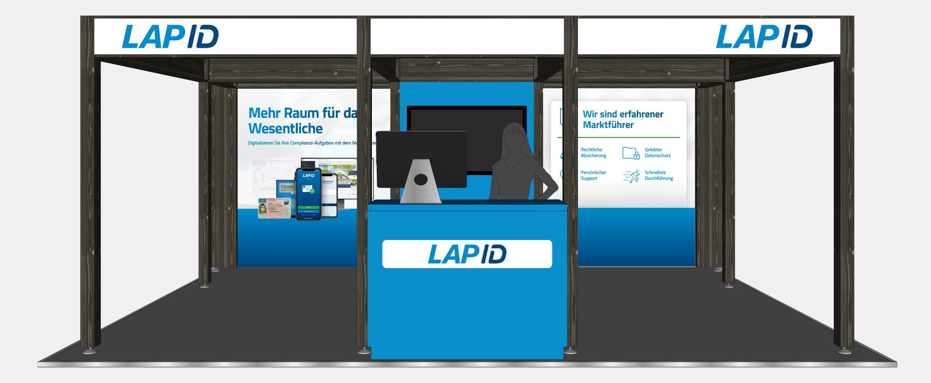 LapID Messestand 2021